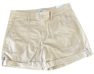 WHBM Utility Shorts NWT - Size 8 - Irish Cream Color